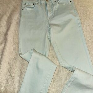 J. Crew Women's Straight Leg Jeans in Light Blue